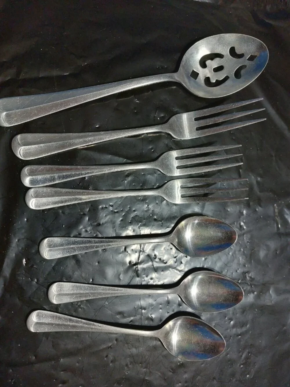 Rogers Flatware Forks Spoons Lot Of 7